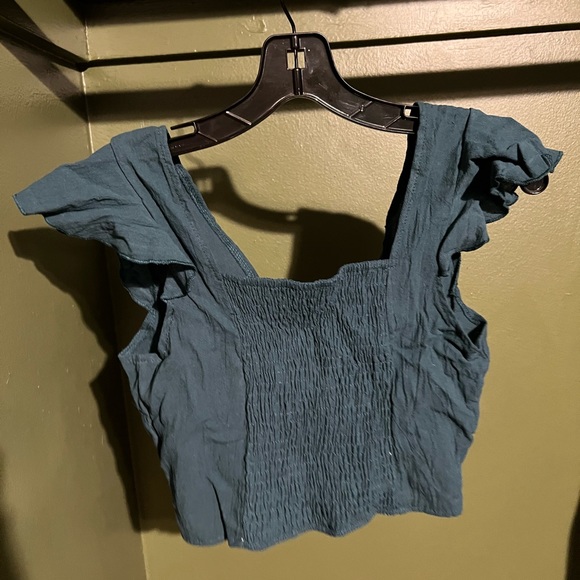 🌟SHEIN Ruffle Trim Twist Top with Pants🌟 - Picture 6 of 9